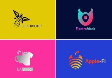 I will do clean modern,  unique logo design in 24 hrs