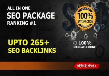 265 SEO backlinks to boost your google ranking