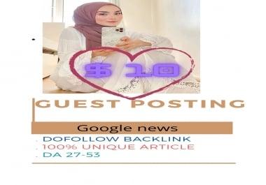 I do guest posting on my websites on a low price