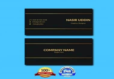 Create an experienced business card design