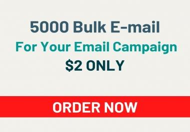 I Will Collect 5000 VERIFIED Bulk Email For You