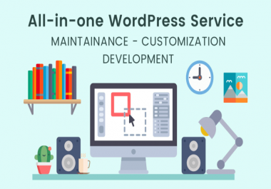 i will customize or redesign your wordpress website