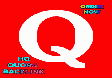 I will provide 12 HQ Quora Backlinks to get more traffic for your website.