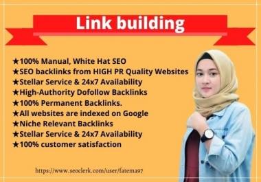 I will do high quality top 15 SEO dofollow backlinks