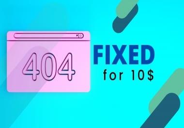 I will fix wordpress issues and errors