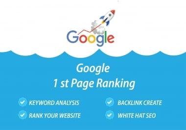 Guaranteed rank your website on Google top ranking