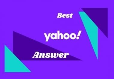 I will promote your website in 10 Yahoo Answers with Clickable link and organic traffic