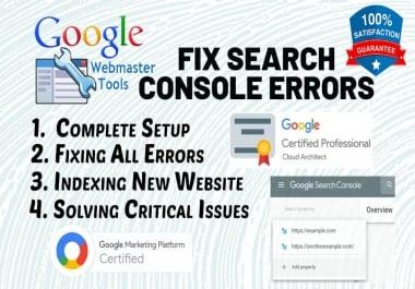 I am setup your google analytics,  webmaster,  Bing,  and creation the site map