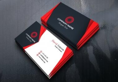I Will Design Professional Business Card Design