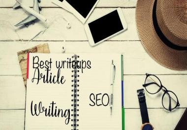 Best Article writer on the block