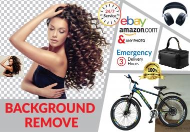 I will professionally remove background from 20 image
