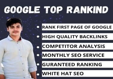 I will do monthly local seo for google 1st page increase traffic