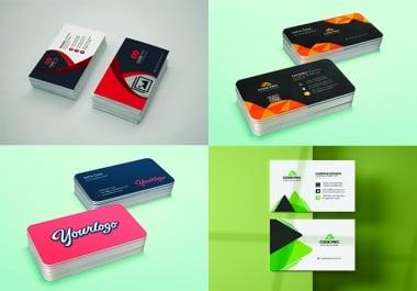 professional modern business card