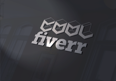 Logo or Business card 3D mockup