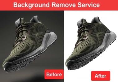 I will do background remove,  retouching,  resizing 5 images