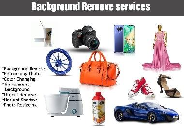 I will do photoshop editing remove background retouching resizing, color change, mockup, logo, etc
