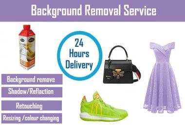 I will do photo background removal image