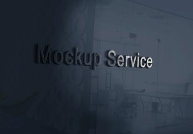 I will make professional mockup and designing