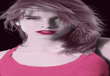 I will do high end Portrait,  Beauty and Fashion Image Retouch