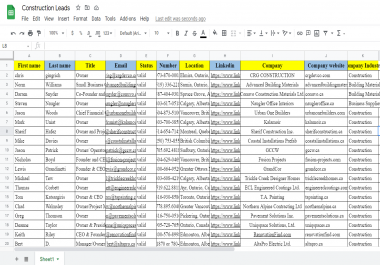 I will do b2b lead generation for targeted person like ceo leads,  owner leads,  decision maker leads
