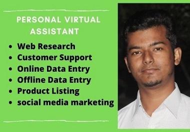 I will do your virtual assistance for unlimited work