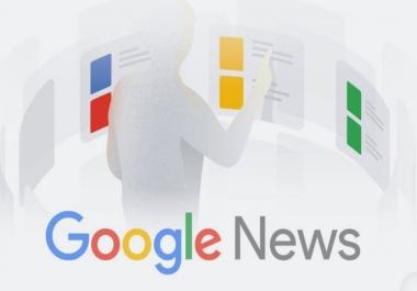 GOOGLE NEWS APPROVED website high DA backlink