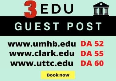 I will Write and Publish EDU Guest Post on Educational Websites with SEO optimized Content