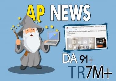 I will do guest post on Apnews. com