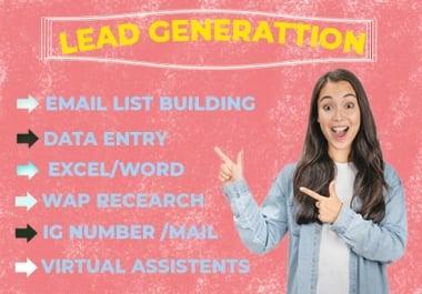 I will Do your virtual assistant for Excel data entry