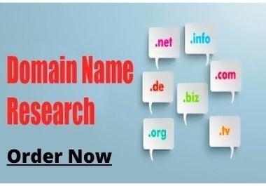 I can search non used Domain for you