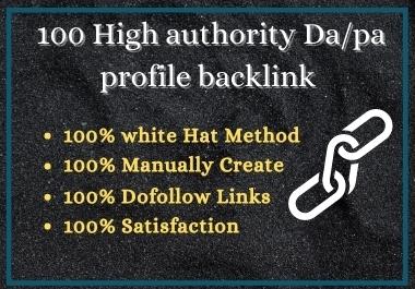 I will manually create high authority SEO backlinks for your brand