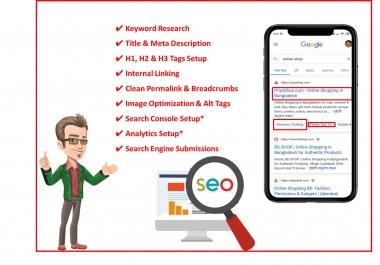 I will do wordpress SEO of your website and backlinks
