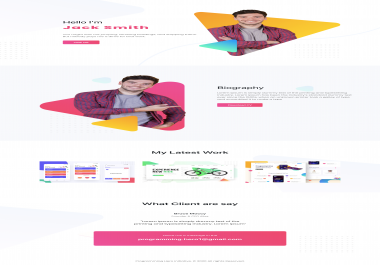 web design,  portfolio,  landing page,  e-commerce,  blog website design