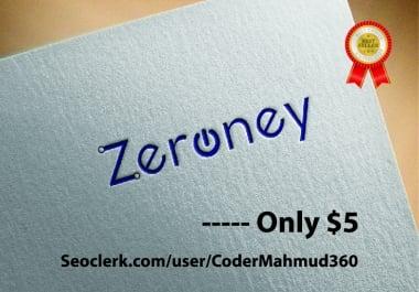 I will design a unique simple logo design