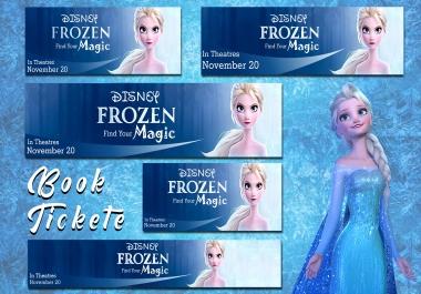 I will design professional banner for your business