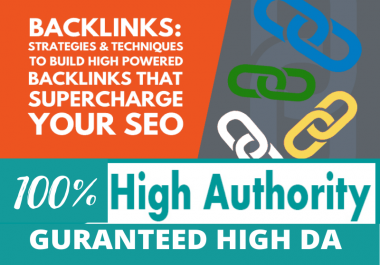 100 guaranteed high da seo backlinks