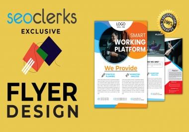 I will design flyers and business cards for your company.