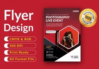 I will design Business logo and flyers.