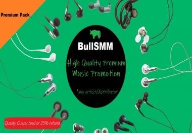 Premium Music Promotion Weekly any Artist