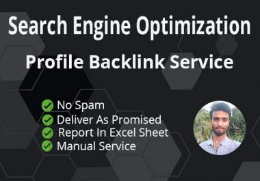 I Will Do 150 Manually High Authority Profile Backlinks