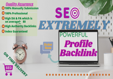 Manual 60 High Quality Do-follow Profile Backlinks DA 70+
