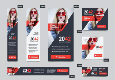 I will design impressive google AdWords,  web banner ads,  display ads within a 24 hours
