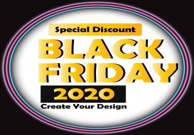Black Friday Sale 2020 - Instagram post and Story Design