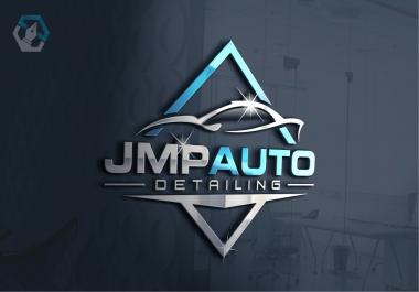 I will make a car logo in a modern,  sport style