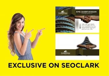 I will do awesome business card design for you