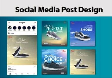 I will create unique social media banner design for you