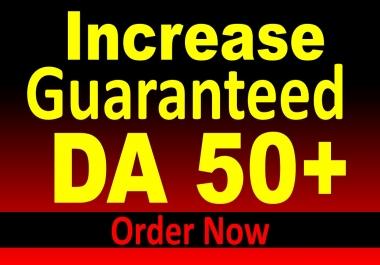 I will give you 30 high DA 50plus PBN dofollow backlinks top organic ranking for your site