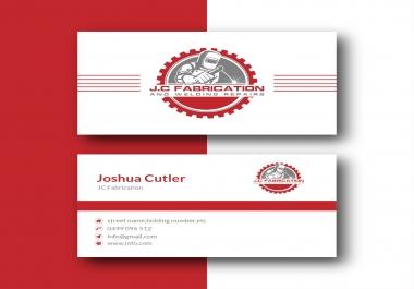I will design simple and creative business card for you