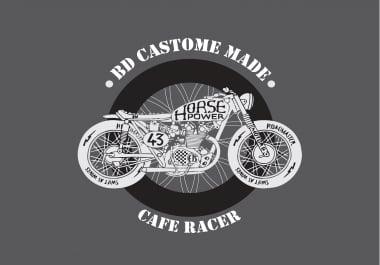 Design you unique modern vintage logo for business,  jobs,  website and many more