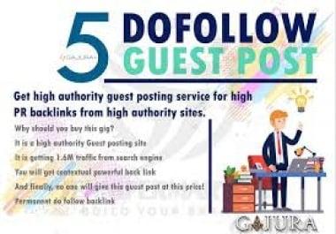 I Will Create 5 homepage posts on Google News Approved site